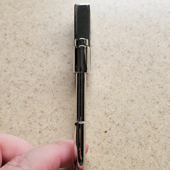 REJUVENATION EMERY POLISHED NICKEL SWIVELING WALL POT RACK UTENSIL HOLDER HOOK - Picture 4 of 8